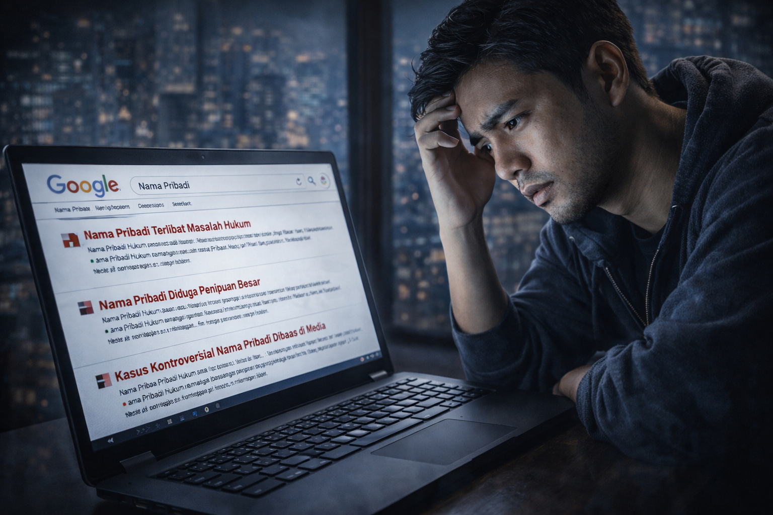 Reputasi buruk di Google tidak hilang