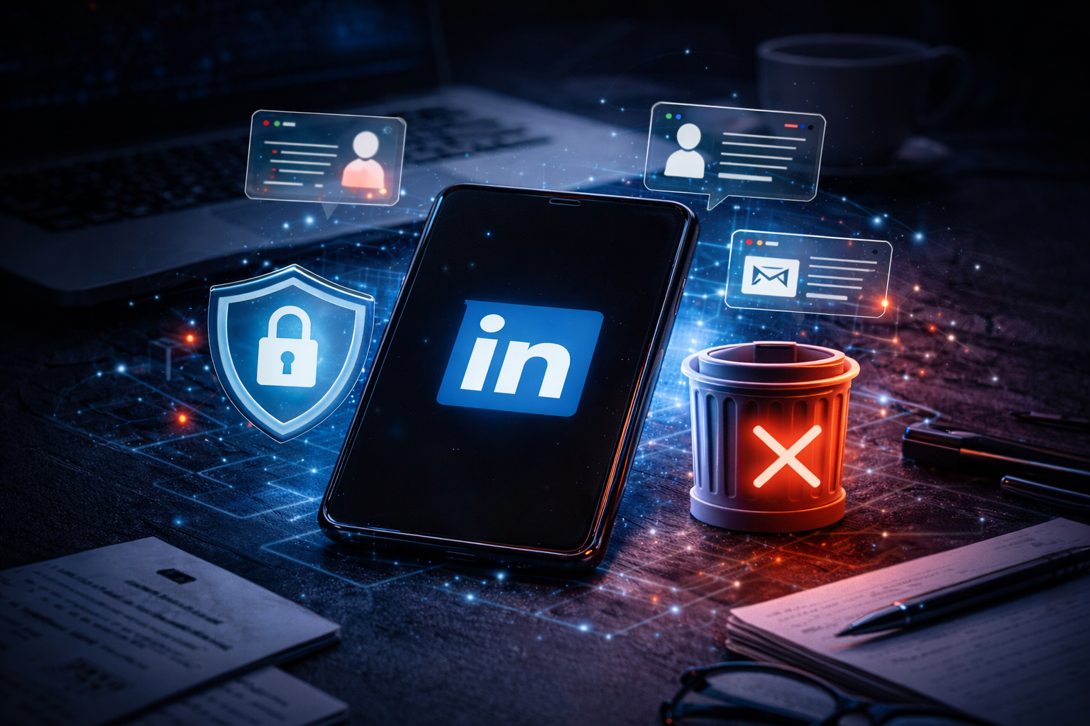 keamanan akun linkedin dan perlindungan identitas profesional di internet