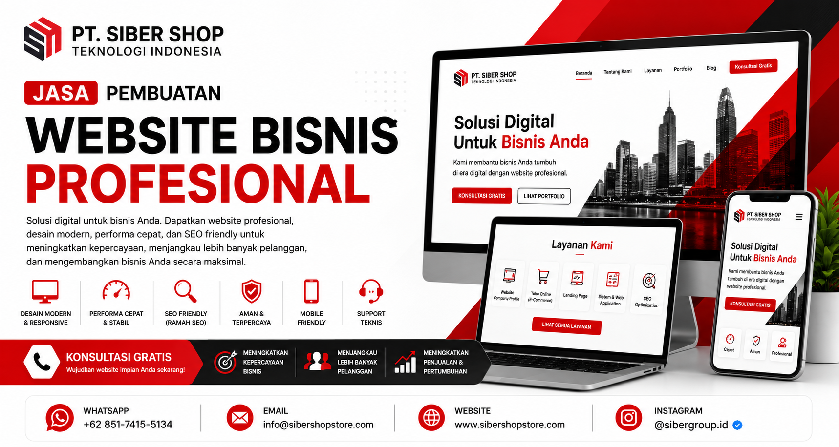 jasa pembuatan website bisnis profesional